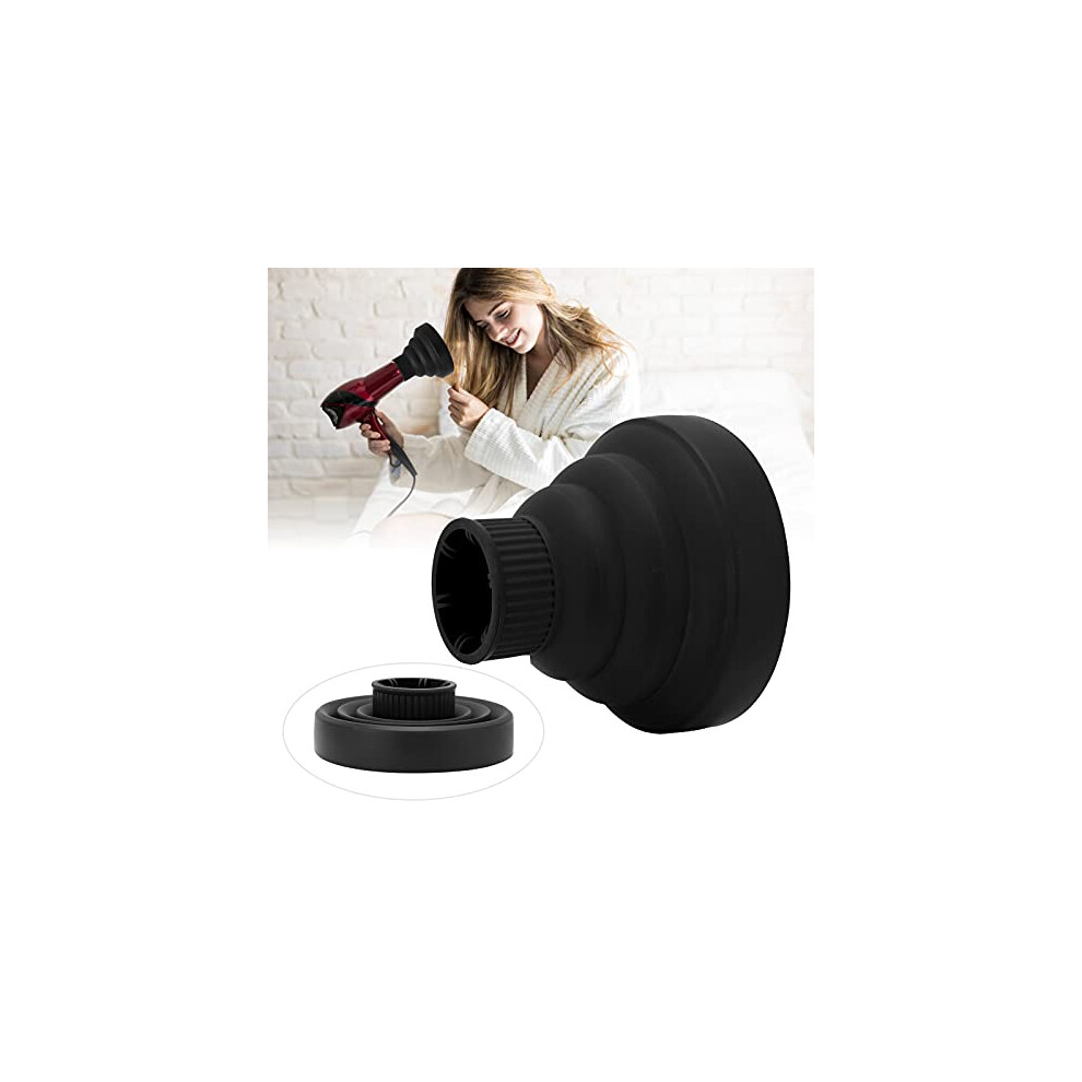 Universal Hair Dryer Diffuser for Curly Hair, HeatResistant Silicone, FrizzReducing Airflow
