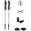 Andes Telescopic Extending Adjustable Antishock HikingWalking Poles Silver 1