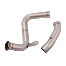 Slip On For Duke 390 250 125 For RC390 For RC250 2017 Motorcycle 50.8 MM Exhaust Center Link Pipe Escape Moto Modify Silencer Exhaust Muffler