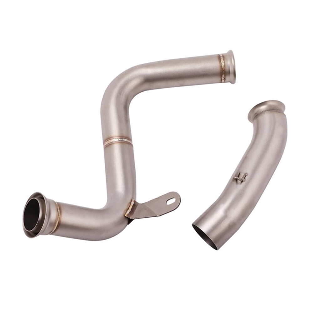 Slip On For Duke 390 250 125 For Rc390 For Rc250 2017 Motorcycle 50.8 Mm Exhaust Center Link Pipe Escape Moto Modify Silencer Exhaust Muffler 9174973468776