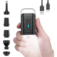 Mini Air Pump for Inflatables Portable, Electric Type-C Rechargeable Quickly