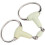 Horse Snaffle Bit, Rubber Wrapped Easy to Control Compact Horse Mouth Bit Apple 2