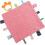 Inf Comfort Towel Cute Patterns Soft Silicone Teether Drool Towel Snowflake 2