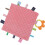 Inf Comfort Towel Cute Patterns Soft Silicone Teether Drool Towel Snowflake 4