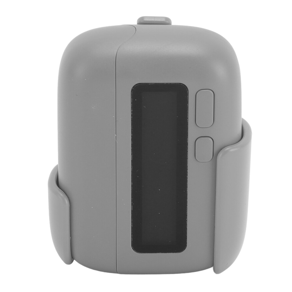 Wireless Bluetooth 5.2 Earbuds With Noise Cancelling & Clock Display, Gray 3711383358165