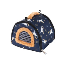 Small Pet Carrier, Pet Carrier Bag, Hedgehog Carrier, Wind Protection Case, Warm Outgoing Bag, Compact Carry Pack for Small Animals, Size L