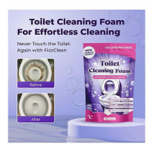 (4pcs) 1-5x Fizzclean Toilet Foam Cleaner, Powerful Insta-Action Fizzclean Cleaning