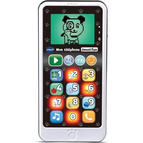 VTech VTECH - Mein Emoti'Fun Telefon - Schwarz