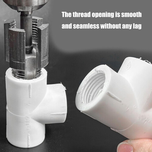 Heavy Duty Wire Opener Pipe Threading Tool Internal External For 1/2 Inch 3/4 Inch Plumbing Installations 6 Points 2