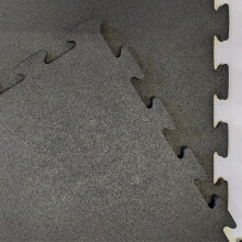 Interlocking Rubber Gym Mats – Heavy Duty NonSlip Tiles 1m x 1m with 4 Interlocking Sides For Home Commercial Gyms ImpactResistant NoiseReducing