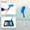 Large Ceiling Brush, Adjustable Without Drip Roller  10Inch Priming Applicator for WallCeiling Coverage 5