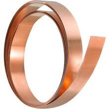 0.06mm T2 Copper Sheet Foil Roll for DIY Projects,  Electrical and Heat Conductivity
