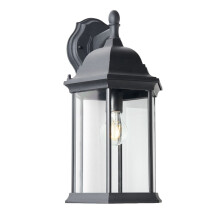 Litecraft Cameron Large Outdoor Lantern, Black