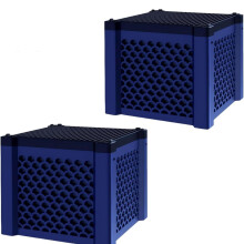 Aquarium Filter Block with Activated Carbon for Odor Removal, Fish Tanks, Ponds, Horse Troughs (2)
