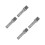 4Pcs Kitchen Meat Tenderizer Hammer with Comfortable Grip in Silver 7
