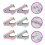 12Pcs Multi-Use Small Staple Remover Portable Labor-Saving Office Tool 11