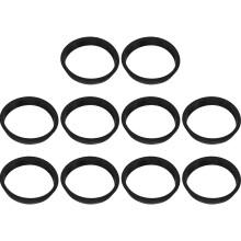 24Pcs Black Rubber Sink Water Faucet Washers Leakproof Sealing Gaskets
