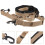 3Pcs Lengthened Hanging Strap Light Brown Storage Rope for Camping Use 8