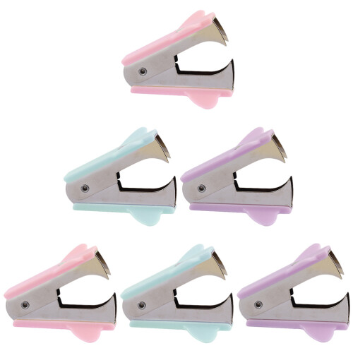 12Pcs Multi-Use Small Staple Remover Portable Labor-Saving Office Tool 1