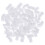 160Pcs White Nonwoven Luggage Wheel Covers Dustproof Durable Protector 3
