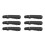 6Pcs Black Lace Puller Tool for Ice Skates Portable Foldable PP Design 4