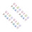 32Pcs Multi Color Plastic Geometric Solids for Kids Light Table Toy 8