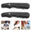 6Pcs Black Lace Puller Tool for Ice Skates Portable Foldable PP Design 11