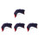 4Pcs Adjustable Buoyancy Swim Belt for Beginners Swimming Training Aid 10