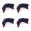 4Pcs Adjustable Buoyancy Swim Belt for Beginners Swimming Training Aid 8