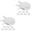 48Pcs Durable Steel Targets for Training Kids Hanging Silver 5