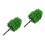 2Pcs Lightweight Green Plastic Model Trees for Architecture and Crafts 6