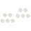 10Pcs Round Cake Mat Assorted Color Portable Cake Serving Tray 4