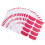 Rosy Under Eye Stickers PVC Writable Baseball 1
