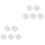 10Pcs Round Cake Mat Assorted Color Portable Cake Serving Tray 3