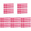 Rosy Under Eye Stickers PVC Writable Baseball 2
