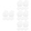 20Pcs Silver Acrylic Irregular DIY Mirror Sheets for Makeup 8