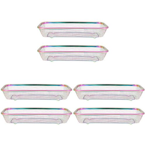 6Pcs Multi-Color Stainless Chopstick Holder Basket for Kitchen Storage 2