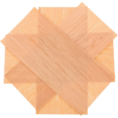 Brown Scented Cedar Strips for Cigar Box Humidor DIY Accessories