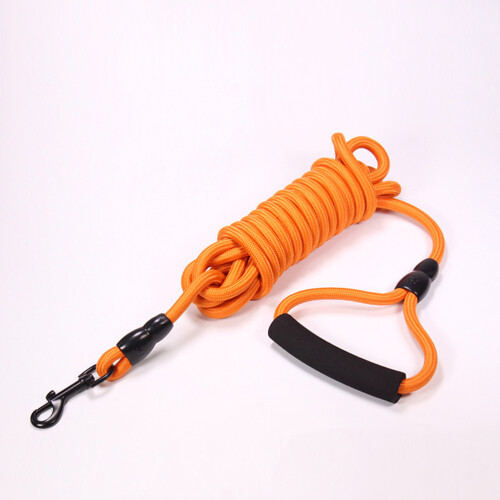 3Pcs Orange Dog Traction Strap Durable Pet Pulling Rope for Training 2