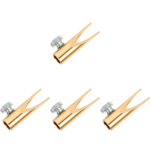 4Pcs Golden Makeup Pencil Sharpener Compact Manual Eyebrow Sharpener 1