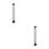 2Pcs Durable Stainless Steel Mesh Shrimp Tank Filter Intake Protector 8