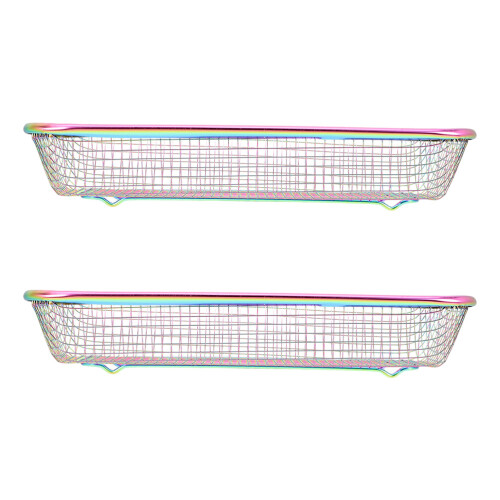 6Pcs Multi-Color Stainless Chopstick Holder Basket for Kitchen Storage 1