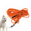 3Pcs Orange Dog Traction Strap Durable Pet Pulling Rope for Training 11