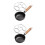 2Sets Compact Small Pan Multi-Use Butter Melting Pot Kitchen Saucepan 7