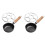 2Sets Compact Small Pan Multi-Use Butter Melting Pot Kitchen Saucepan 4