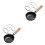 2Sets Compact Small Pan Multi-Use Butter Melting Pot Kitchen Saucepan 5