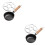 2Sets Compact Small Pan Multi-Use Butter Melting Pot Kitchen Saucepan 8