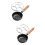 2Sets Compact Small Pan Multi-Use Butter Melting Pot Kitchen Saucepan 9