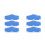 6Pcs Blue Cooling Hard Hat Sweat Liners Absorbent Reusable Pads 7
