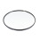 2Pcs Durable Black Suction Cup Makeup Mirror Clear Magnified View 2